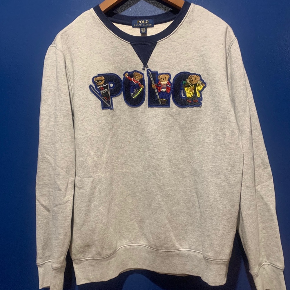 Polo Sweatshirt! EUC. Worn once!